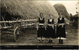 ** T2 Bauernmädchen Aus Sofias Umgebung / Bolgár Lányok / Bulgarian Folklore. Gr. Paskoff 1934. - Zonder Classificatie