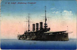 T2/T3 1913 SMS Erzherzog Friedrich Az Osztrák-Magyar Haditengerészet Pre-dreadnought Csatahajója / K.u.K. Kriegsmarine L - Non Classificati