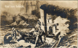 ** T2 Klar Zum Gefecht / WWI German Navy (Kaiserliche Marine) Art Postcard - Sin Clasificación