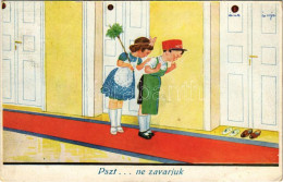 T2/T3 1941 Pszt... Ne Zavarjuk. Gyerek Humor / Children Humour (EK) - Non Classés