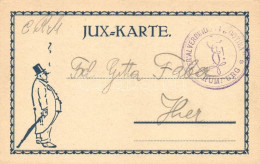 * T2 Jux-Karte / Joke-card, Humour - Unclassified