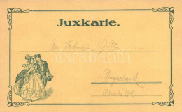 * T2/T3 Jux-Karte / Joke-card, Humour, Couple (EK) - Unclassified