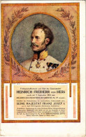 ** T2/T3 Heinrich Freiherr Von Hess. Der Ertrag Fließt Dem Invalidenfonds Des K.u.k. Inf.-Reg. Nr. 49. Freih. V. Heß Zu  - Ohne Zuordnung