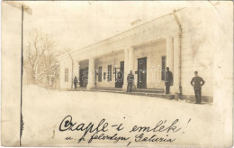 * T2/T3 Czaple-i Emlék! Felsztyn, Galícia / WWI Austro-Hungarian K.u.K. Military, Soldiers In Winter In Galicia (Galizie - Non Classificati