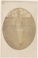 ** T2/T3 Osztrák-magyar Katonatiszt / K.u.k. Military Photo, Soldier (fl) - Ohne Zuordnung