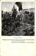 T3 Battle Of Lagarde, German-French Soldiers, Cannon (fa) - Ohne Zuordnung
