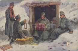 * T3/T4 Kde Domov Muj! / WWI Austro-Hungarian Military Card, Song, Music, A.F.W. II/2. (Rb) - Non Classificati