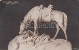 * T3 Auf Dem Helde Der Ehre / On The Field Of Honor, WWI Military Sculpture (fa) - Unclassified
