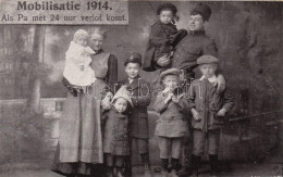 T2 Military WWI, Soldier With His Family - Ohne Zuordnung