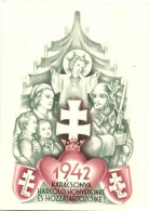 ** T1/T2 1942 WWII Hungarian Military Christmas - Sin Clasificación