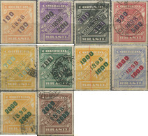 674217 USED BRASIL 1898 SELLOS DE PERIODICO, DEL 1889 SOBRECARGADOS - Neufs