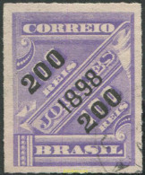 674218 USED BRASIL 1898 SELLOS DE PERIODICO, DEL 1889 SOBRECARGADOS - Ongebruikt