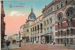 BELGIQUE - Ostende - Le Théâtre Royal - Colorisé - Carte Postale Ancienne - Oostende