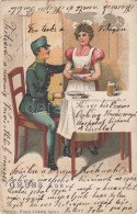 T2/T3 Soldier, Lady, Litho (EK) - Ohne Zuordnung