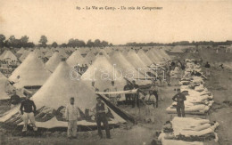 T2 La Vie Au Camp, Un Coin De Campement / WWI French Military Camp, Soldiers - Ohne Zuordnung