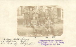 * T2 1916 Palmensonntag Im Felde / WWI Austro-Hungarian Military, Soldiers, Group Photo - Non Classés