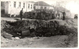 * T1/T2 II. Világháborús Katonai Lap Kárpátaljáról, Katonai Rakomány / WWII Military Postcard From Zakarpattia Oblast, L - Ohne Zuordnung