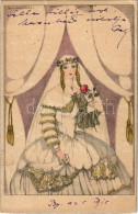 T2/T3 Lady. Wenau-Brabant 1864. Art Nouveau S: Mela Koehler (EK) - Non Classés