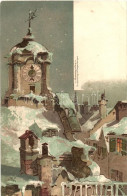 ** T2/T3 Januar, January; Clock Tower, M. Seeger's Monatsgrüsse, Litho S: T. Guggenberger (EK) - Non Classés