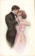 ** T2 Kissing Couple, Romantic Card, Wildt & Kray No. 2432 (fl) - Unclassified