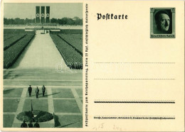 ** T2 1933 Festpostkarte Zum Reichsparteitag / NSDAP German Nazi Party Propaganda, Adolf Hitler, Ernst Röhm, Swastika; 6 - Ohne Zuordnung