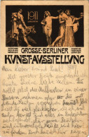 T3 1911 Grosse Berliner Kunst Ausstellung / 1911-es Berlini Művészeti Kiállítás Reklámja / Art Exhibition Advertisement  - Unclassified