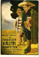 ** T2/T3 1910 Papíros, Tanszer és Iskolaszer Kiállítás Budapesten A Városligeti Iparcsarnokban. Rigler Rt. / Hungarian S - Ohne Zuordnung