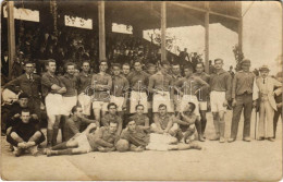 * T3 1920 Békéscsaba, "Előre" Labdarúgó Csapat, Focisták. Róna Károly Fényképész / Hungarian Football Team. Sport Photo  - Non Classés