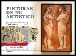 GUINEA-BISSAU 2023 MNH Nude Paintings Aktgemälde S/S – IMPERFORATED – DHQ2402 - Desnudos