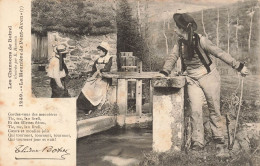 FOLKLORE - Costumes - Les Chansons Botrel - La Meunière Du Pont Aven - Carte Postale Ancienne - Kostums