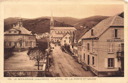 FRANCE - Le Bonhomme (Haut Rhin) - Hotel De La Poste Et Mairie - Carte Postale Ancienne - Sonstige & Ohne Zuordnung