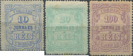 675325 HINGED BRASIL 1890 SELLOS PARA PERIODICOS. - Nuevos