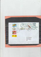 Francia 2024 - Busta  X L'Italia Affrancata Con 3 Stamps - Brieven En Documenten