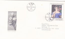 PICTURE  FDC  CIRCULATED 1984 Tchécoslovaquie - Lettres & Documents