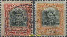 675757 USED BRASIL 1913 SELLOS DE SERVICIO - Unused Stamps