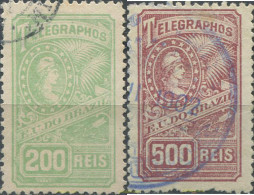 675972 USED BRASIL 1899 TELEGRAFOS, - Unused Stamps