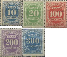 675835 HINGED BRASIL 1895 SELLOS DE TASA - Ungebraucht