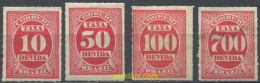 675790 HINGED BRASIL 1890 SELLOS DE TASA - Unused Stamps