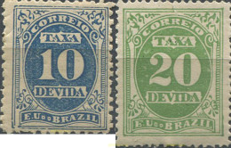 675838 HINGED BRASIL 1895 SELLOS DE TASA - Nuevos