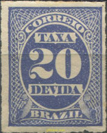 675825 HINGED BRASIL 1890 SELLOS DE TASA - Nuovi