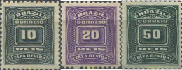 675855 HINGED BRASIL 1906 SELLOS DE TASA - Ongebruikt