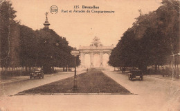 BELGIQUE - Bruxelles - Parc Et Arcades Du Cinquantenaire - Carte Postale Ancienne - Sonstige & Ohne Zuordnung
