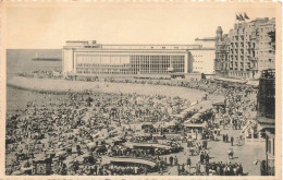 BELGIQUE - Ostende - Le Kursaal Et La Plage - Animé - Carte Postale Ancienne - Oostende