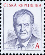 ** 977 Czech Republic Milos Zeman, President Of The CR 2018 - Unused Stamps