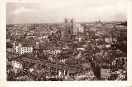 BELGIQUE - Bruxelles - Eglise Sainte Gudule Et Panorama - Carte Postale Ancienne - Monuments, édifices