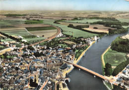 Pont Sur Yonne * Vue Aérienne Sur Le Village Et Le Pont - Pont Sur Yonne