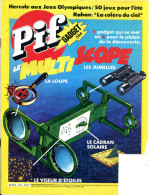 Pif Gadget N°594 D'août 1980 - Rahan "La Colère Du Ciel" - Dr Justice "Le Sorcier Des Campas" - - Pif Gadget