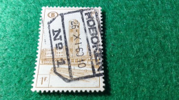 BELÇİKA-   DEMİRYOLU PAKET  POSTASI --1923-41-    1 FR         DAMGALI - Usati