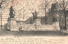 BELGIQUE - Bruxelles - La Folle Chanson Au Square Amblorix - Carte Postale Ancienne - Altri & Non Classificati