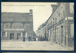 Cpa Du 22  Lanvollon -  Grand Hôtel De Bretagne -- Rue De Guingamp    STEP21 - Lanvollon